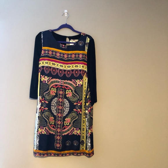 Aryeh Multicolored Dress - Picture 1 of 8